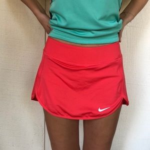 NIKE dri fit tennis/running skirt pink/salmon S